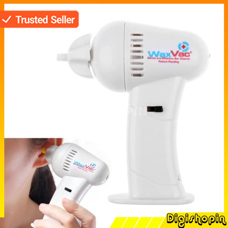 Alat Pembersih Telinga Elektrik Vacuum Penyedot Electric Ear Wax Vacuum Vac Wax Removal Pembersih Te