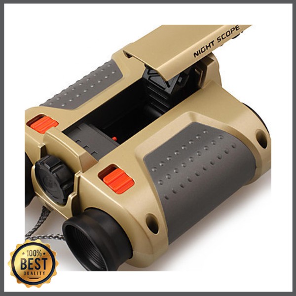 TG-TP002 Night Scope 4 x 30mm Binoculars with Pop-Up Light Teropong - JYW-1226