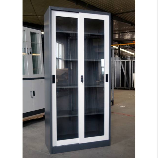 Lemari Besi Pintu Sliding Kaca Importa FC E18 SX