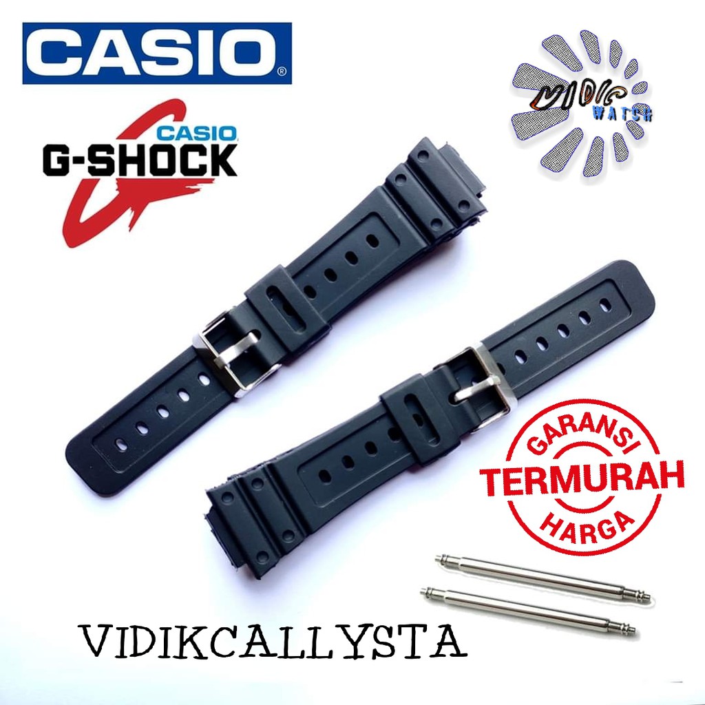 Strap watch Band Casio DW-5600 Tali Jam Tangan Casio DW5600