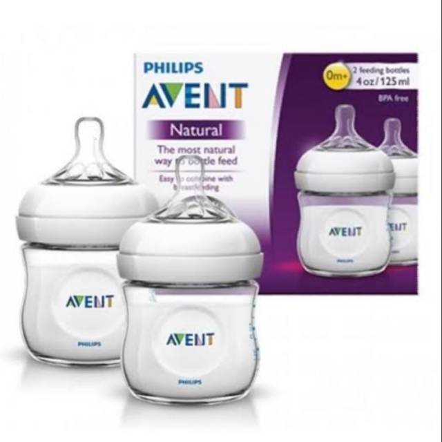 Avent Bottle Natural 125ml Isi 2pcs