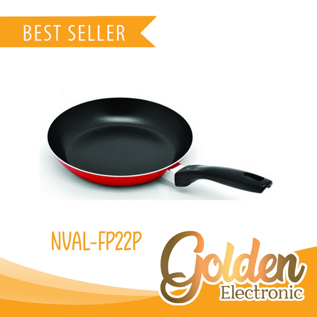 WAJAN 22CM PENGGORENGAN TEFLON MAXIM VALENTINO FRYPAN 22 CM