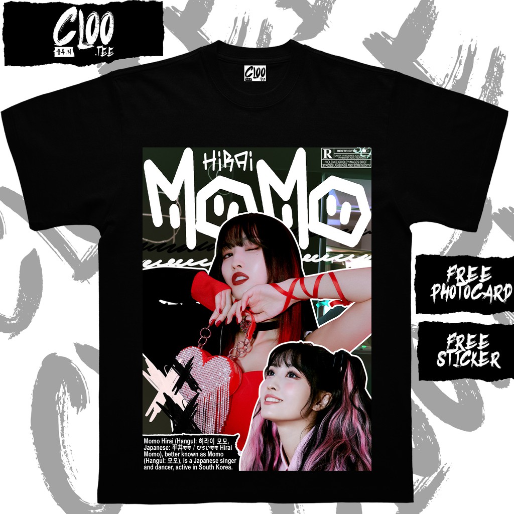 KAOS KPOP MOMO TWICE / CLOO.TEE /