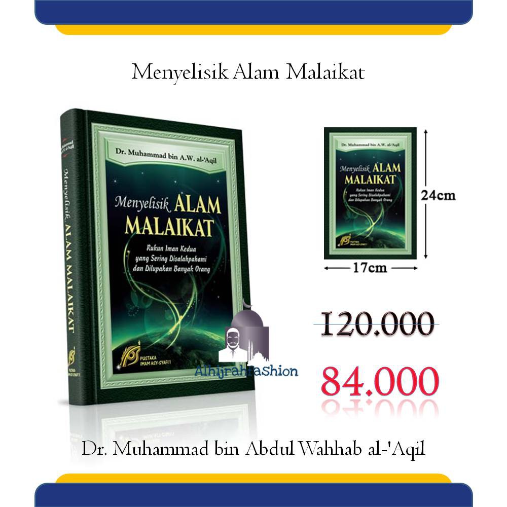 Buku Menyelisik Alam Malaikat Hard Cover Pustaka Imam Asy Syafii