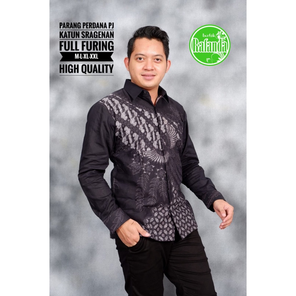 PARANG PERDANA RAFANDA BATIKSOLOAMANAH KEMEJA BAJU BATIK PRIA SOLO LENGAN PANJANG PENDEK LAPIS FURING ATASAN BATIK PREMIUM MODERN KATUN HALUS AKAR MERAH PRABU SEKTI PETA UNGU 2 PARANG LAWASAN BANGAU WARNA 3 CABE KLABANG ASMARA PEKSI MUSTAKA  MARENO