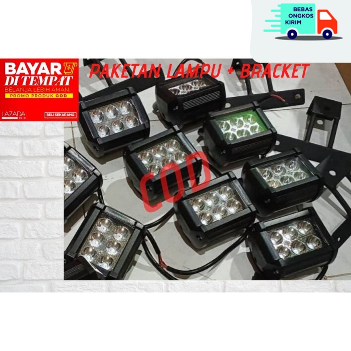 COD  Terbaru Lampu led 6 titik Variasi rx king vixion byson gl tiger MURAH