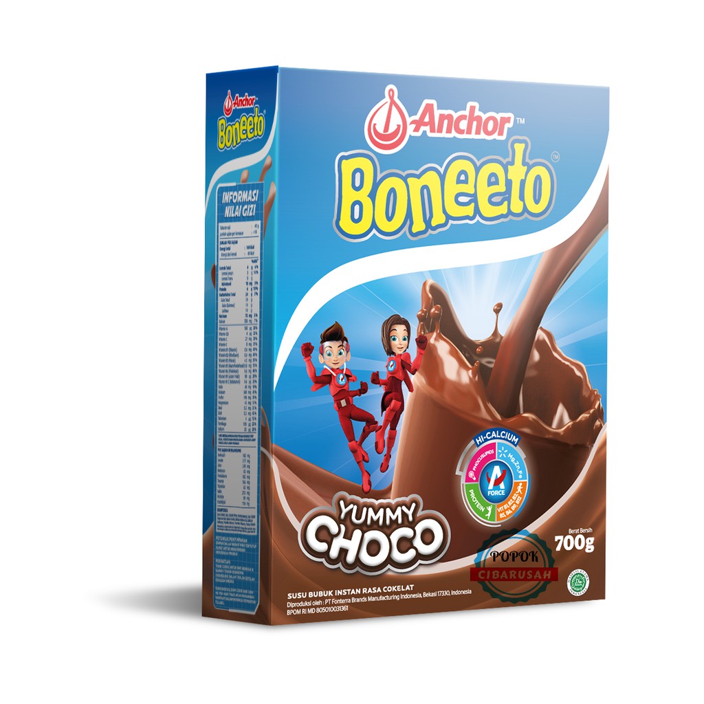 

Boneeto Umur 5-12Tahun 685GR /YummyChoco/CreammyVanilla/popokcibarusah