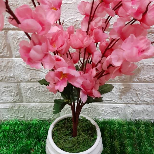 POHON SAKURA BUNGA PLASTIK ARTIFICIAL 7C B8017