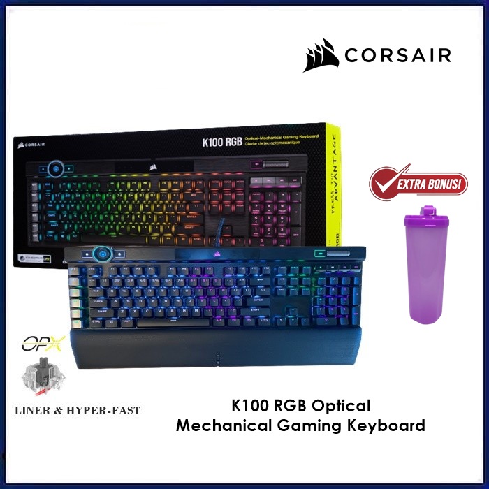 Corsair K100 RGB Optical Mechanical Gaming Keyboard K 100