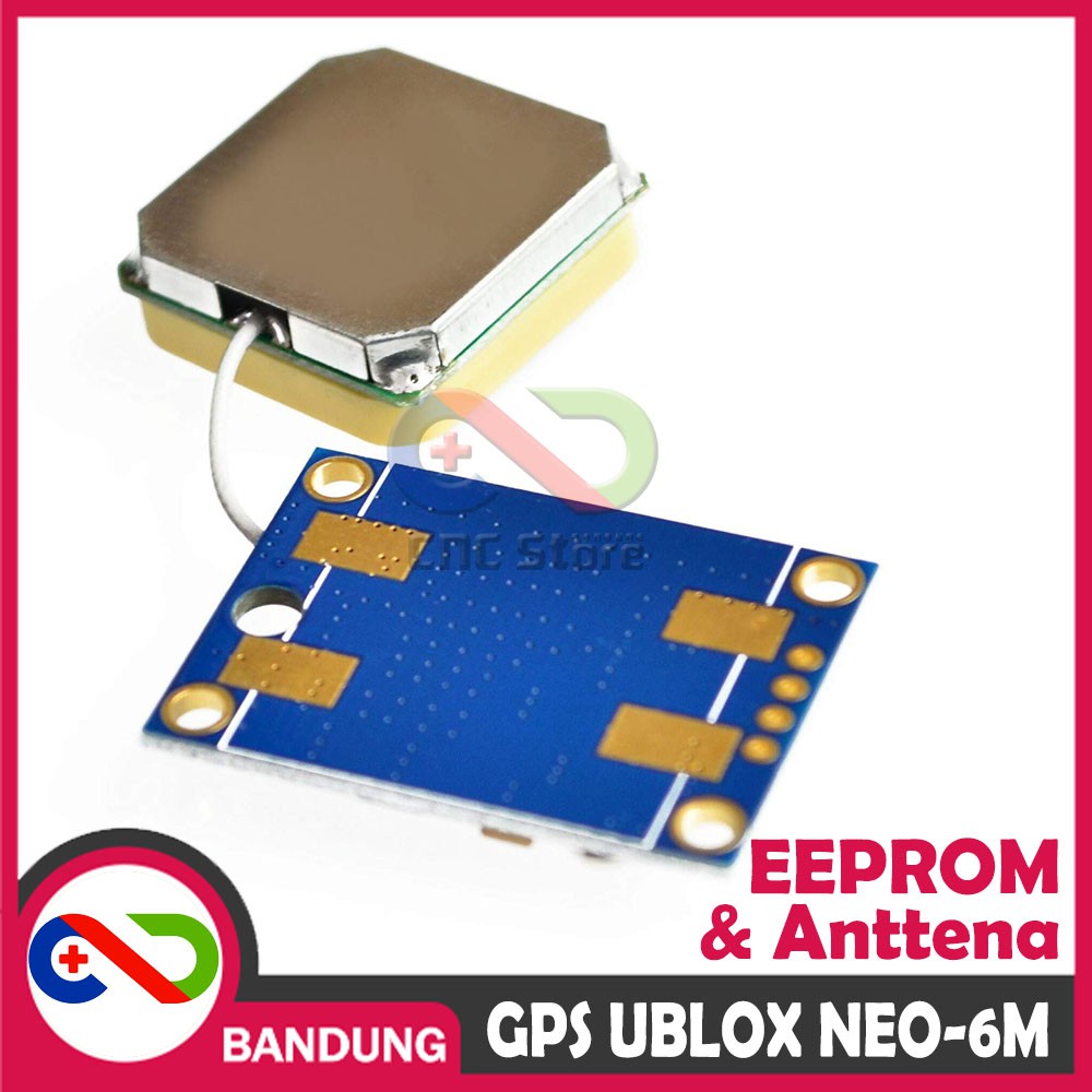 GPS UBLOX NEO-6M GY-NEO6MV2 WITH EEPROM &amp; ANTENNA MODULE