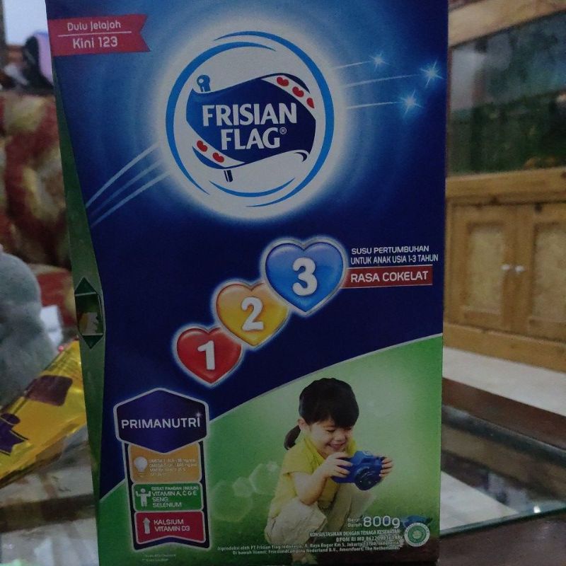 Frisian Flag 123 Coklat 800gr Primagro coklat