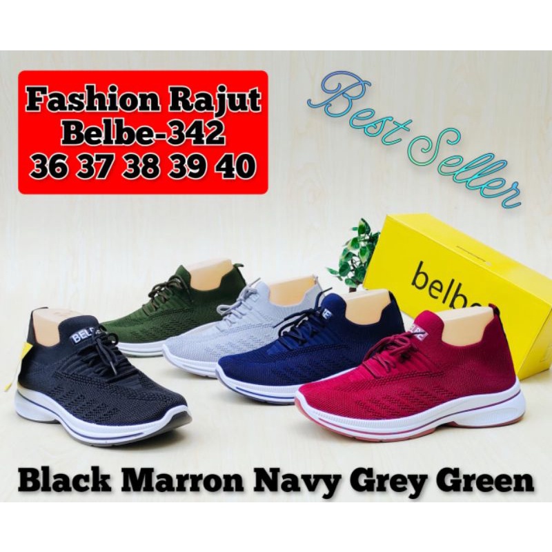 Belbe Sepatu Rajut Wanita Kode 342