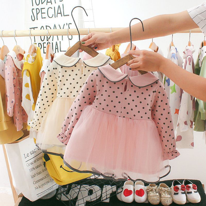 0-3TAHUN DRESS ANAK PEREMPUAN / DRESS BAYI PEREMPUAN / DRESS BABY GIRL IMPORT /DRESS PESTA ANAK BAYI-2
