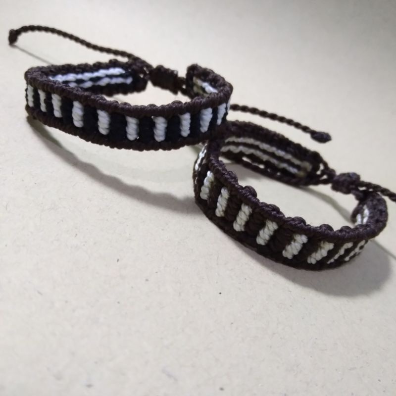 Macrame Bracelet Gelang Macrame Gelang Tali Pria Wanita Cowok Cewek Unisex Murah