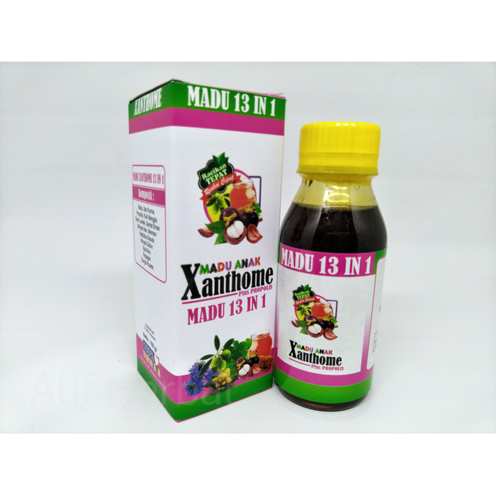 

Madu Anak Xanthome / Xanthone Kids Plus Propolis 13 In 1