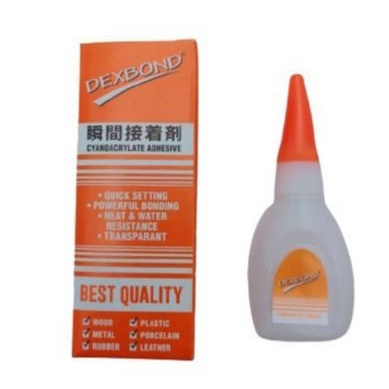 DEXBOND 15 gram Lem tetes korea lem setan G instant Glue dextone