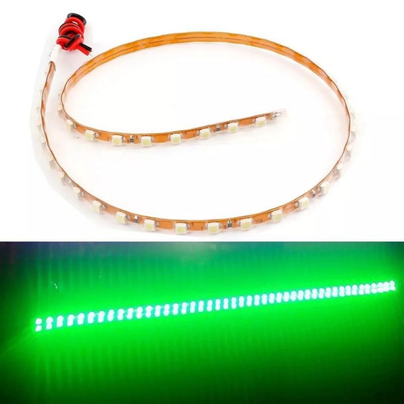 Lampu Alis Mobil Motor Panjang 45 Cm Interior Eksterior Led Strip Cumi Fleksibel Lentur Dc 12V