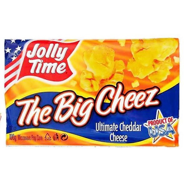 

JOLLY TIME POPCORN 100GR BIG CHEESE