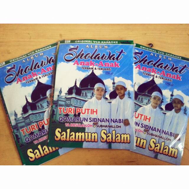 VCD Sholawat Anak-anak
