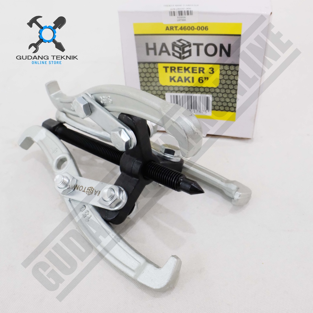 Hasston 4600-006 Treker 3 Kaki 6 Inch - Gear Puller 3 Jaw Tracker 6inch