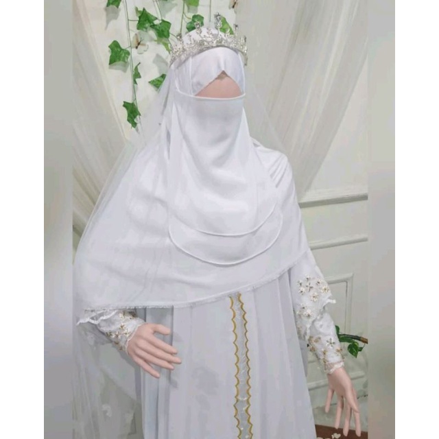 Gaun Pengantin Syar'i Gaun Walimah Gaun Akad