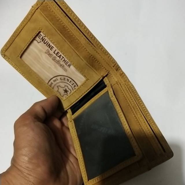 Dompet kulit asli pria lipat  HD 045