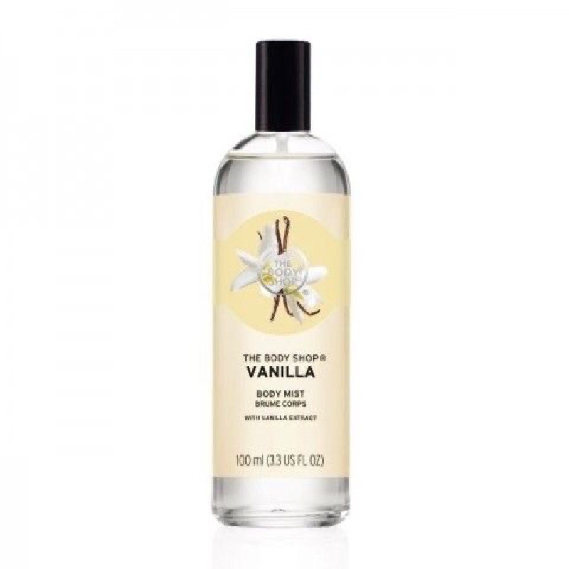 THE BODY SHOP VANILLA FRAGRANCE MIST ORIGINAL