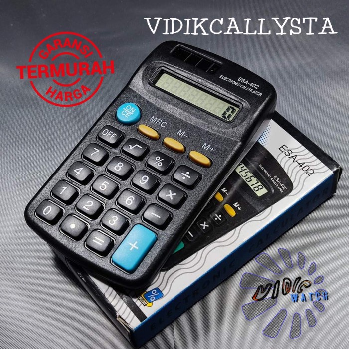 Kalkulator Pocket Bagus murah Awet 0402 8 digit