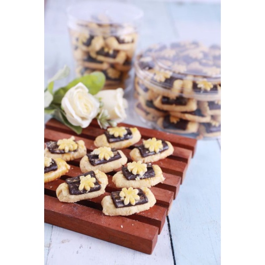 

kue kering nastar coklat/kue kering lebaran/cookies nastar coklat premium