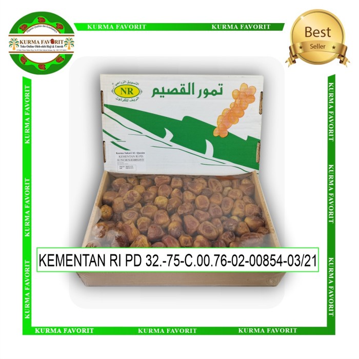 

KURMA SUKARI AL-QASSIM 3KG BPOM