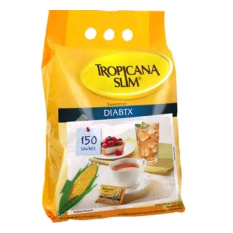 Gula Tropicana Slim DIABTX (isi 150 Sachet)