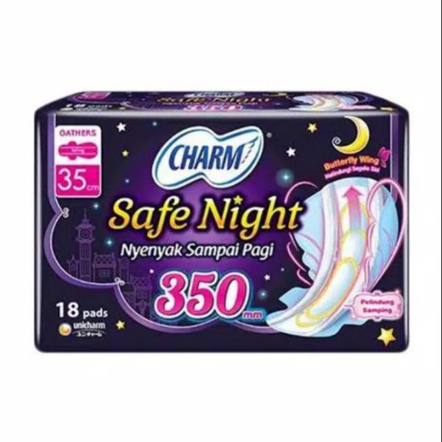 CHARM SAFE NIGHT 35CM 18 GATHERS(24)