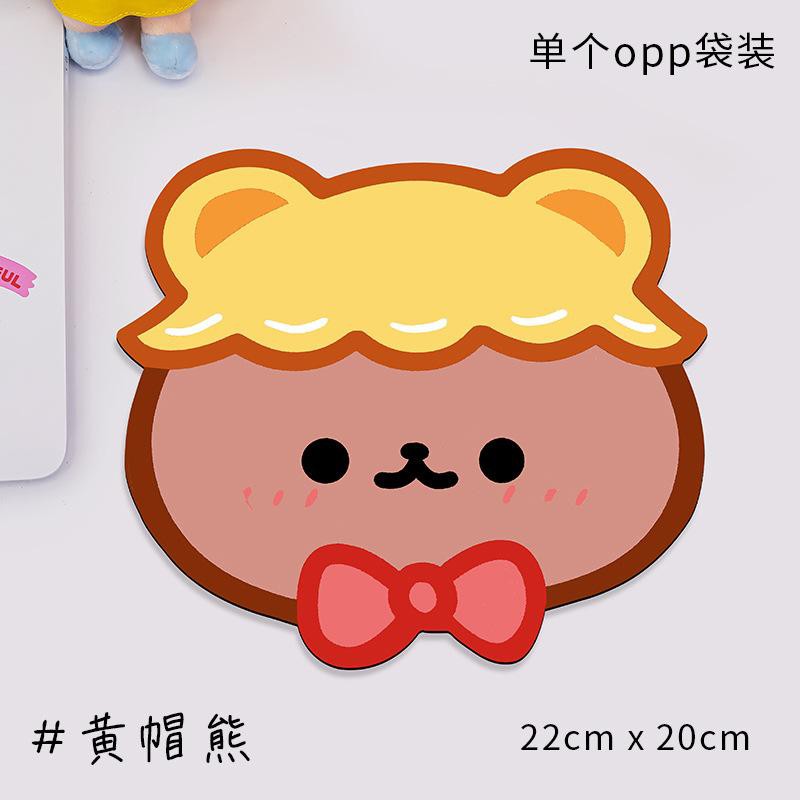 MS002 Mouse pad Lucu Karakter Chocolate Bear Beruang Cute/ Karakter lucu