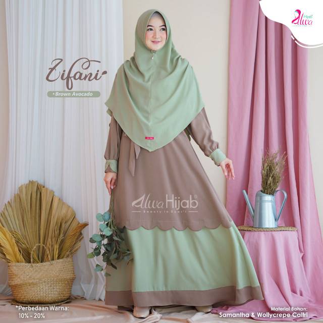 ZIFANI BY ALWA HIJAB ASLI ALWA HIJAB