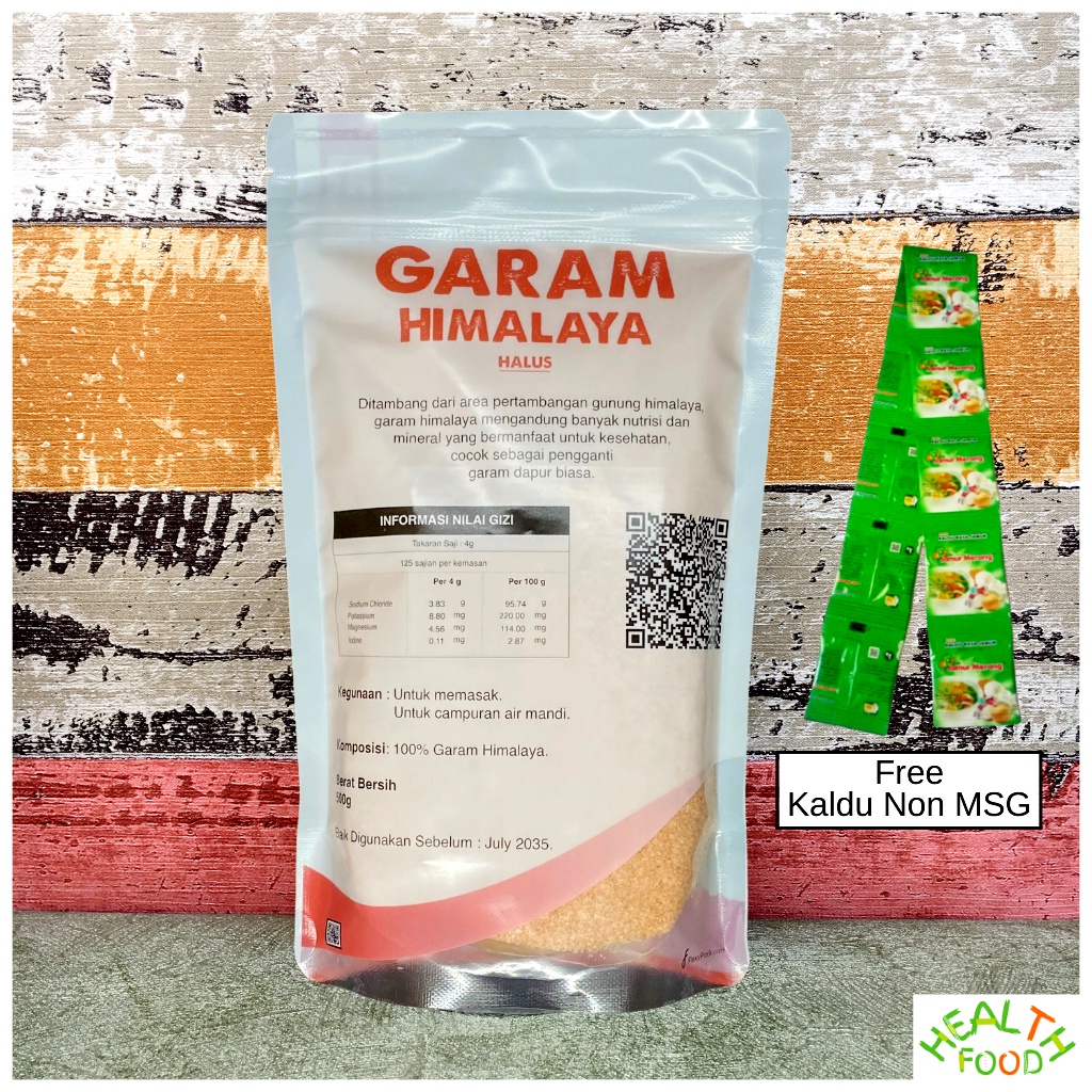 Garam himalaya himalayan salt original organic  500 gram