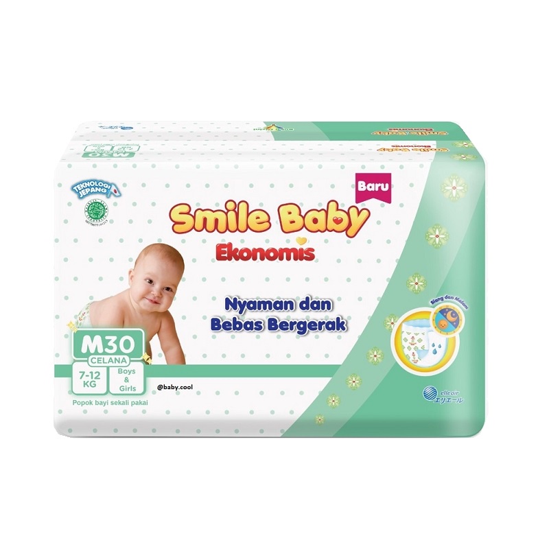 Goon Smile Baby Pants Ekonomis M30/Popok Celana Goo.N