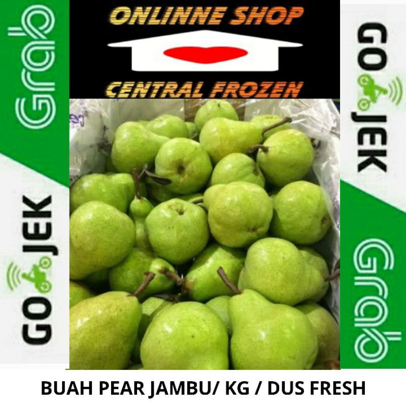 

BUAH PEAR JAMBU PER KG DAN DUS FRESH FRUIT