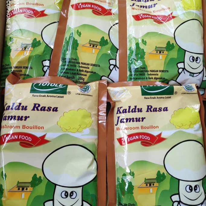 

totole penyedap jamur/ penganti micin no msg