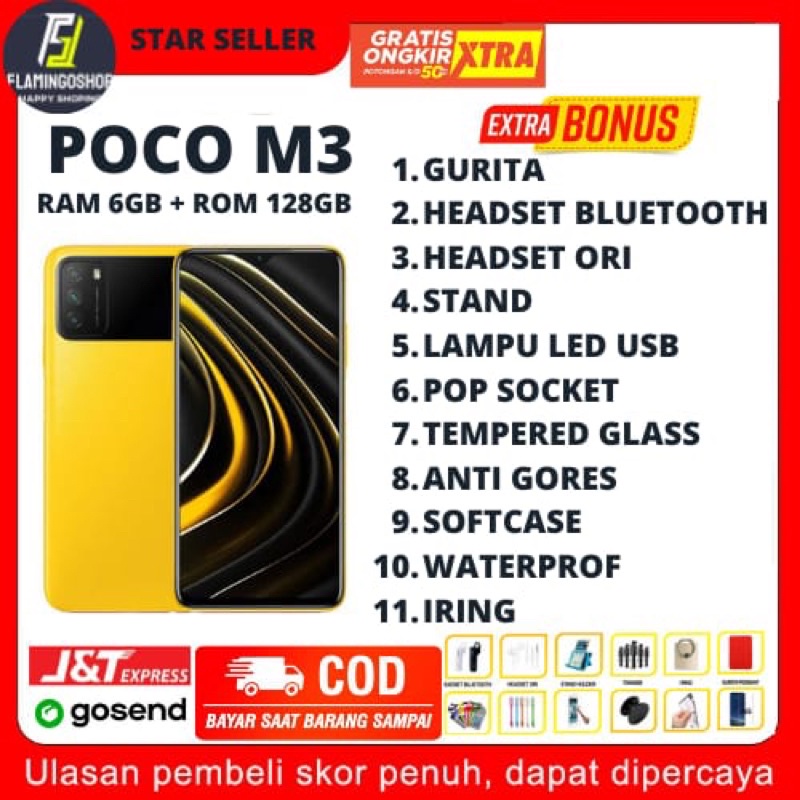 XIAOMI POCO M3 4/64GB & 6/128GB XIAOMI INDONESIA