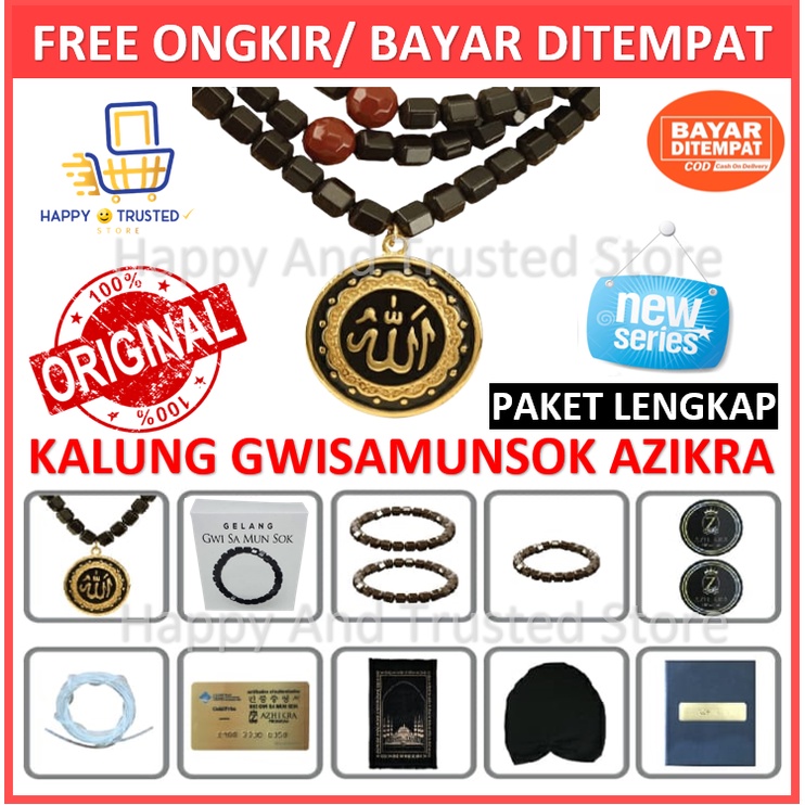 Grosir (SSC) Kalung Kesehatan Gwisamunsok - Tasbih Kesehatan Gwisamunsok Azikra - Azzikra- Azhikra