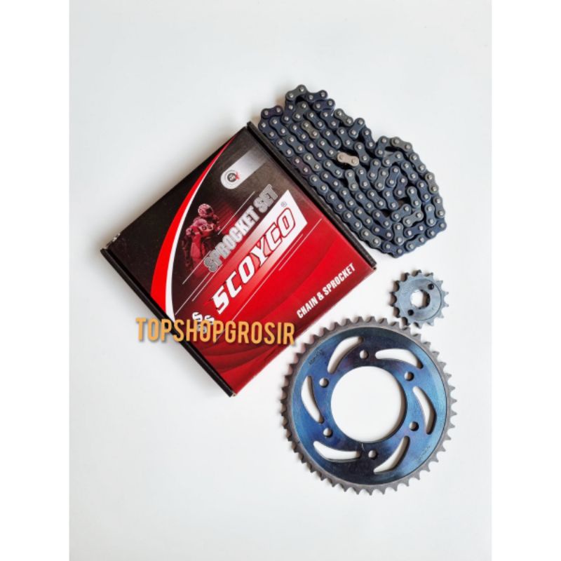 Gear Gir Paket Gear Gir Set Jupiter Mx King 150/Vixion New (SCOYCO)