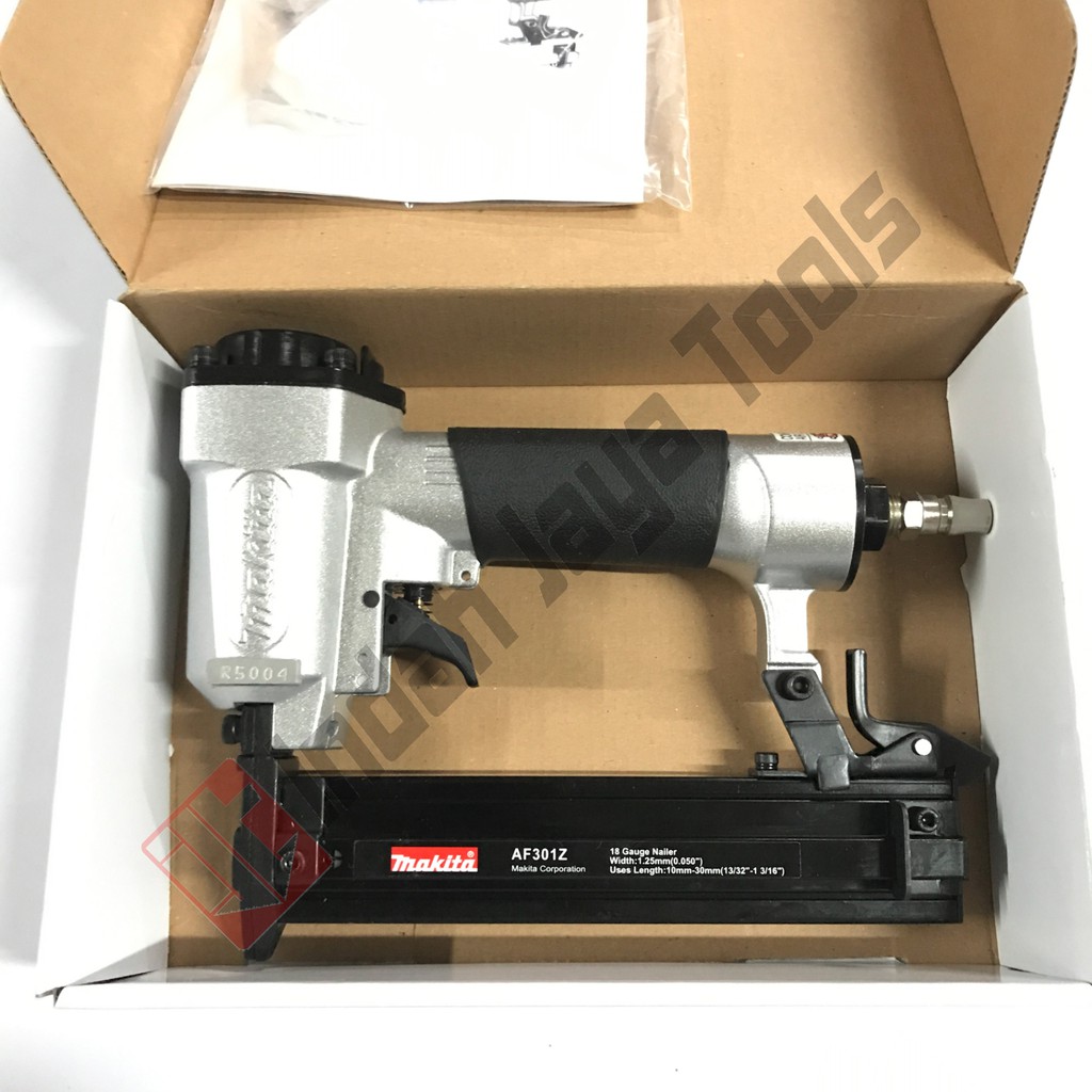 MAKITA AF301Z Air Nailer - Mesin Alat Paku Tembak Staples F30 AF 301