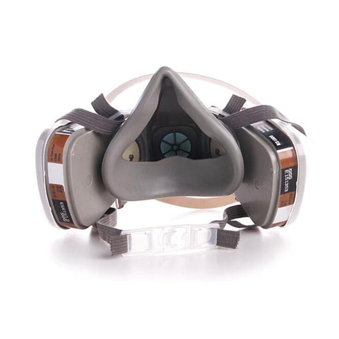 ELESESAFE Masker Gas Respirator 6200 N95 Gray