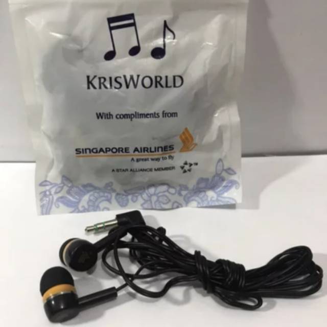 Headset Singapore Airlines