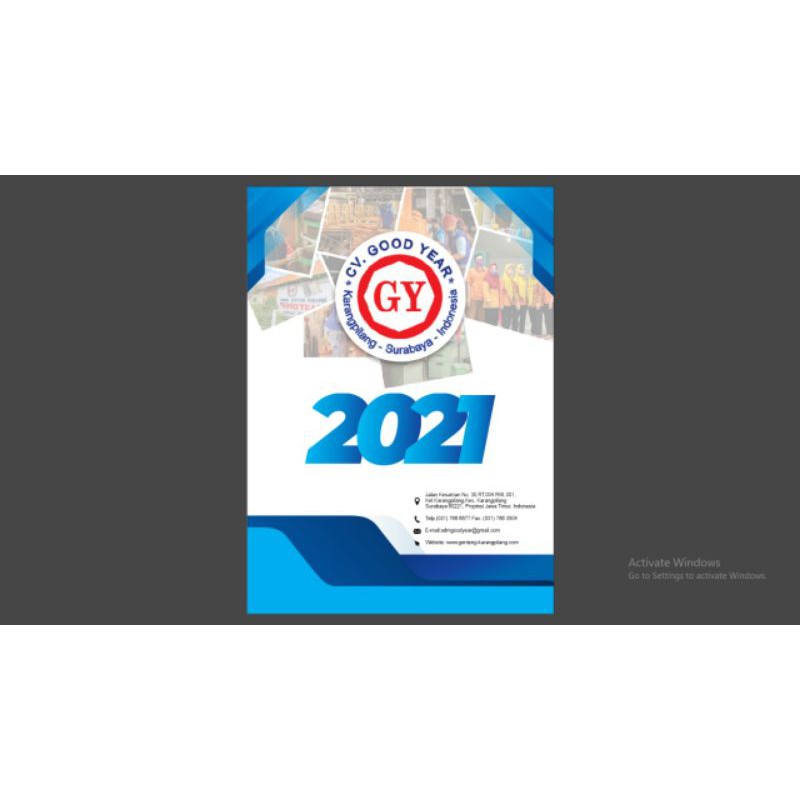 PESANAN KALENDER PABRIK GENTENG & KERAMIK GOOD YEAR