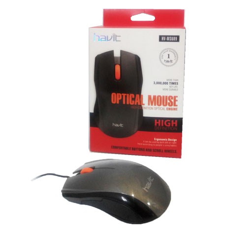 HAVIT OPTICAL MOUSE USB HV-MS689