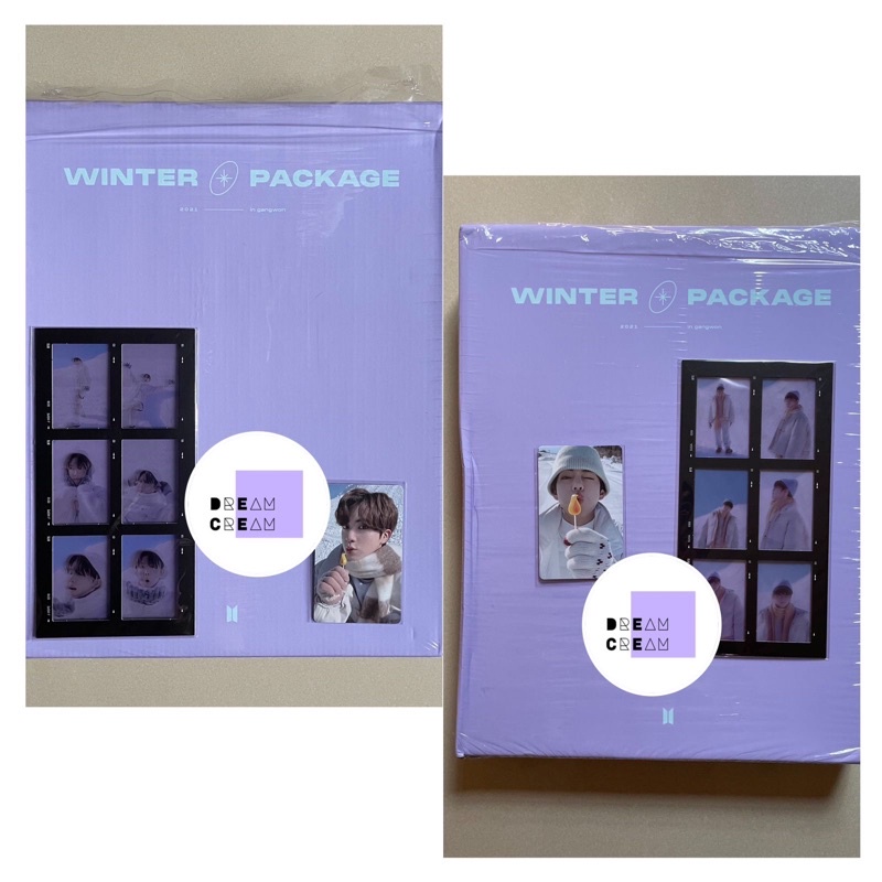 BTS Winter Package 2021 (Taehyung/V, suga) fullset JIN FULLSET