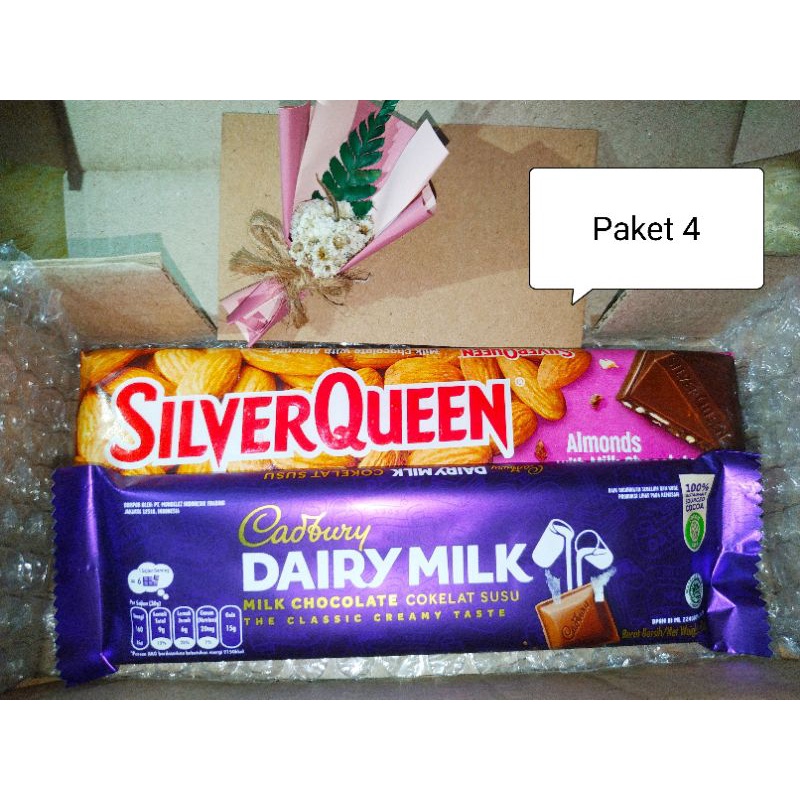 HAMPERS COKLAT SILVERQUEEN KADO ULANG TAHUN / UNNIVERSARY /VALENTINE