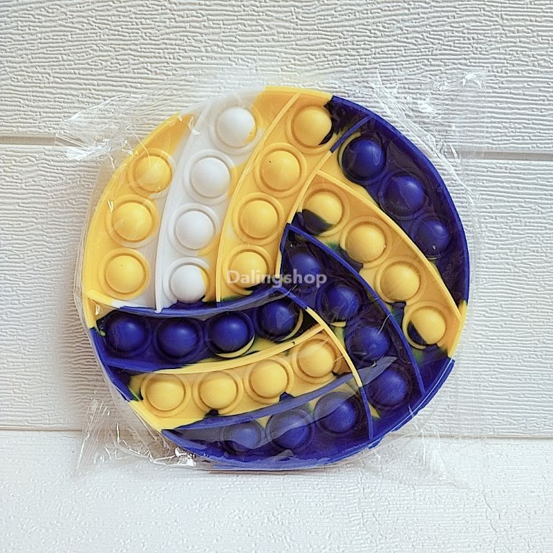 DALINGSHOP Pop it Fidget Mainan Go Bang fox Mind Mainan Anti Stress  Pop Pop itko-Volley Ball🌈