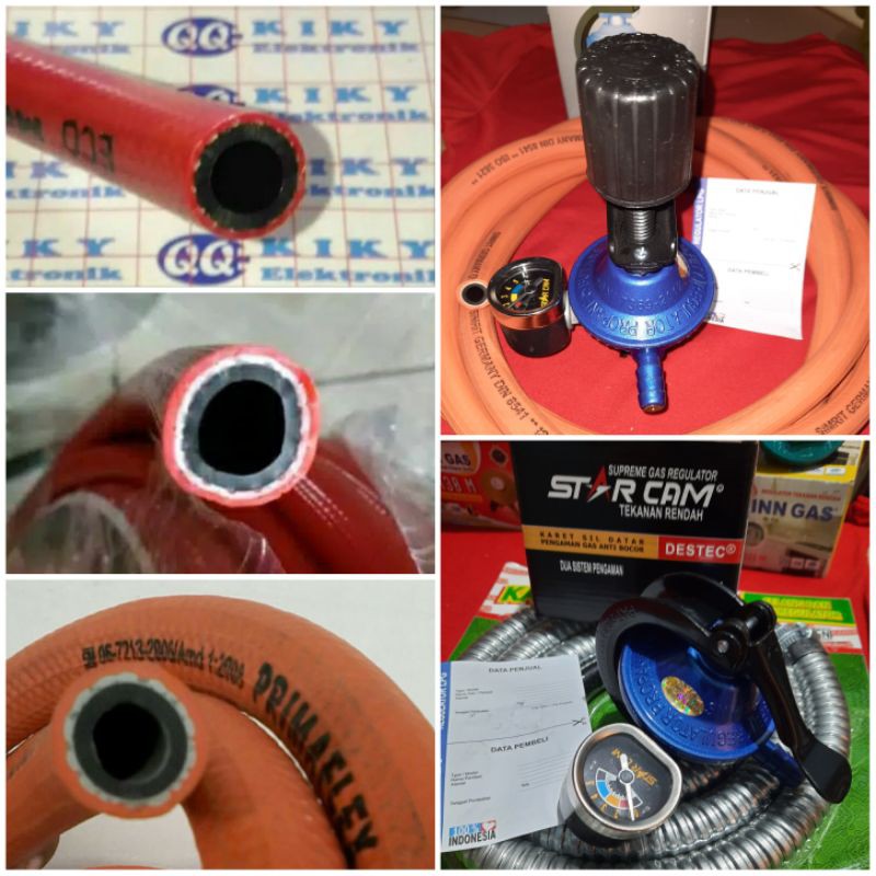 Selang lpg Selang kompor terbaik Selang Mondea selang high pressure Primaflex Selang oven gas